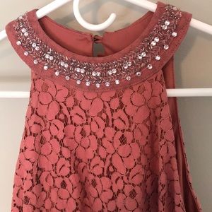 FINAL PRICE!!!!Coral Boutique lace dress